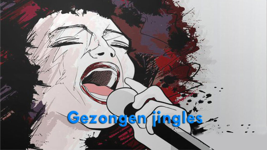 Gezongen jingles bestel je bij ons.